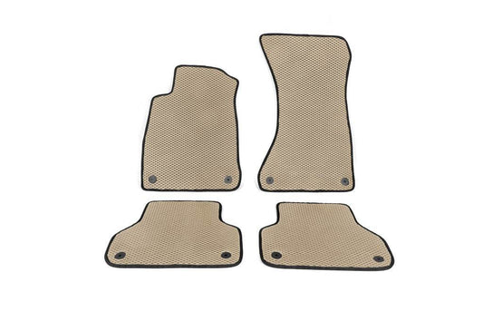 EVA mats (beige) for Audi A4 B9 2015-2024 - Reelken Auto