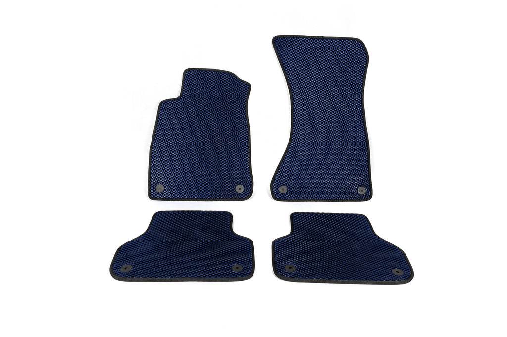 EVA mats (blue) for Audi A4 B9 2015-2024 - Reelken Auto