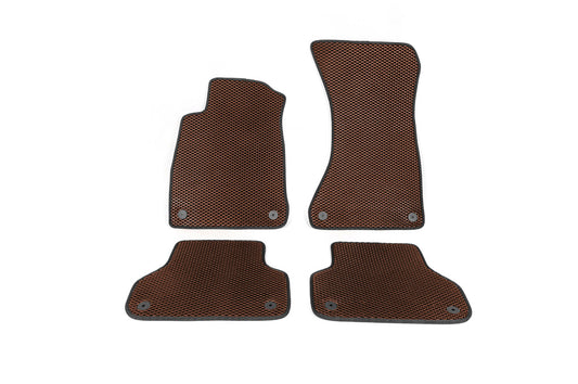 EVA Floor Mats (Brown) for Audi A4 B9 2015-2024 - image 1