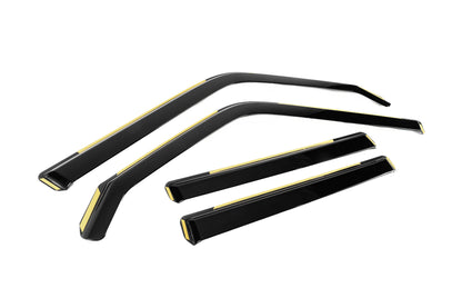 In-Channel Wind Deflectors Niken Luxury (4 pcs) for Toyota Land Cruiser Prado 250 2023- - image 3