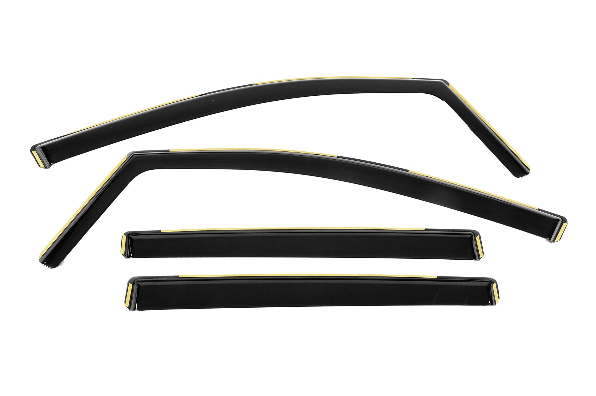 In-Channel Wind Deflectors Niken Luxury (4 pcs) for Volkswagen Touran 2015- - image 1