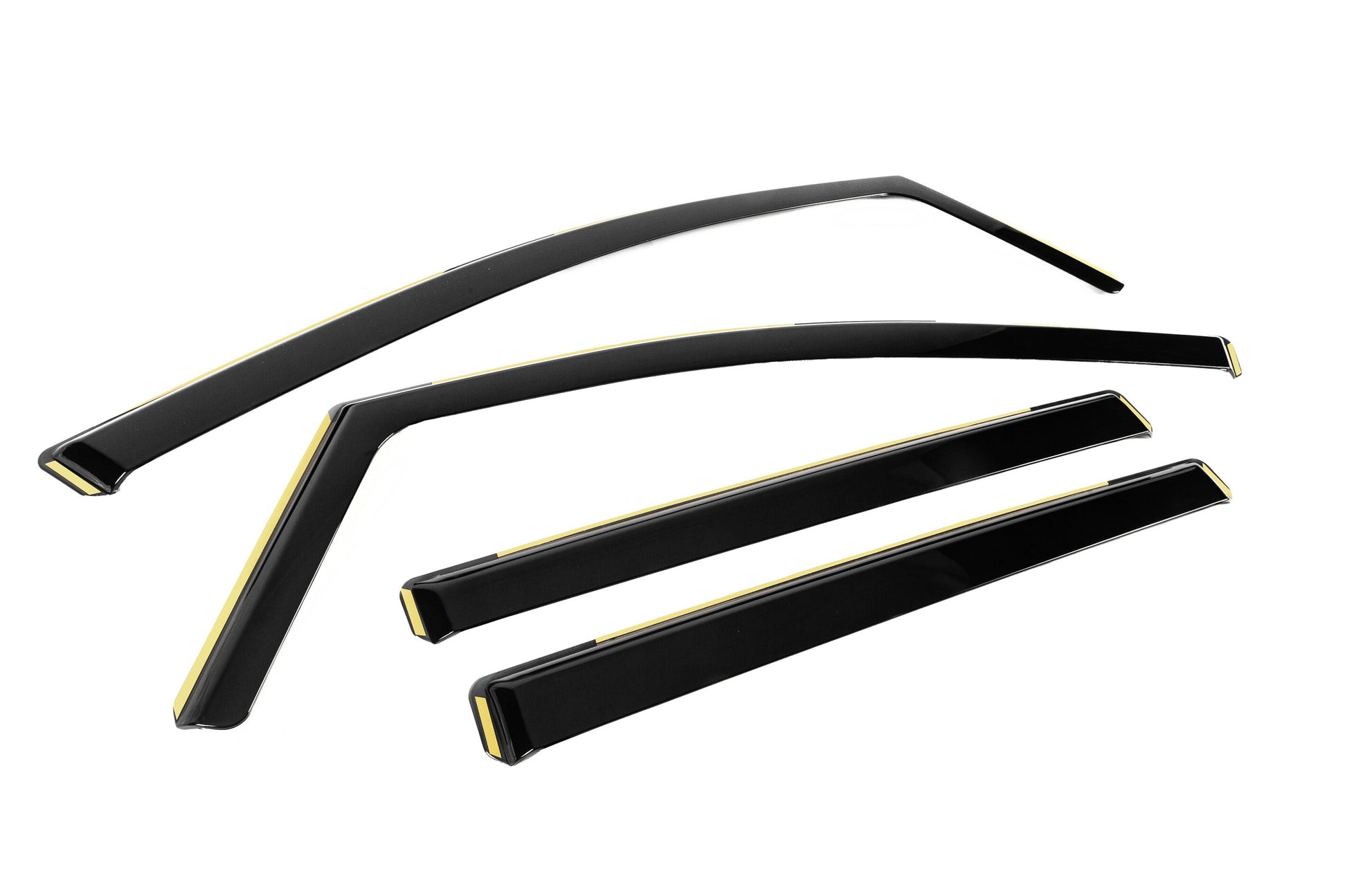 In-Channel Wind Deflectors Niken Luxury (4 pcs) for Volkswagen Touran 2015- - image 3