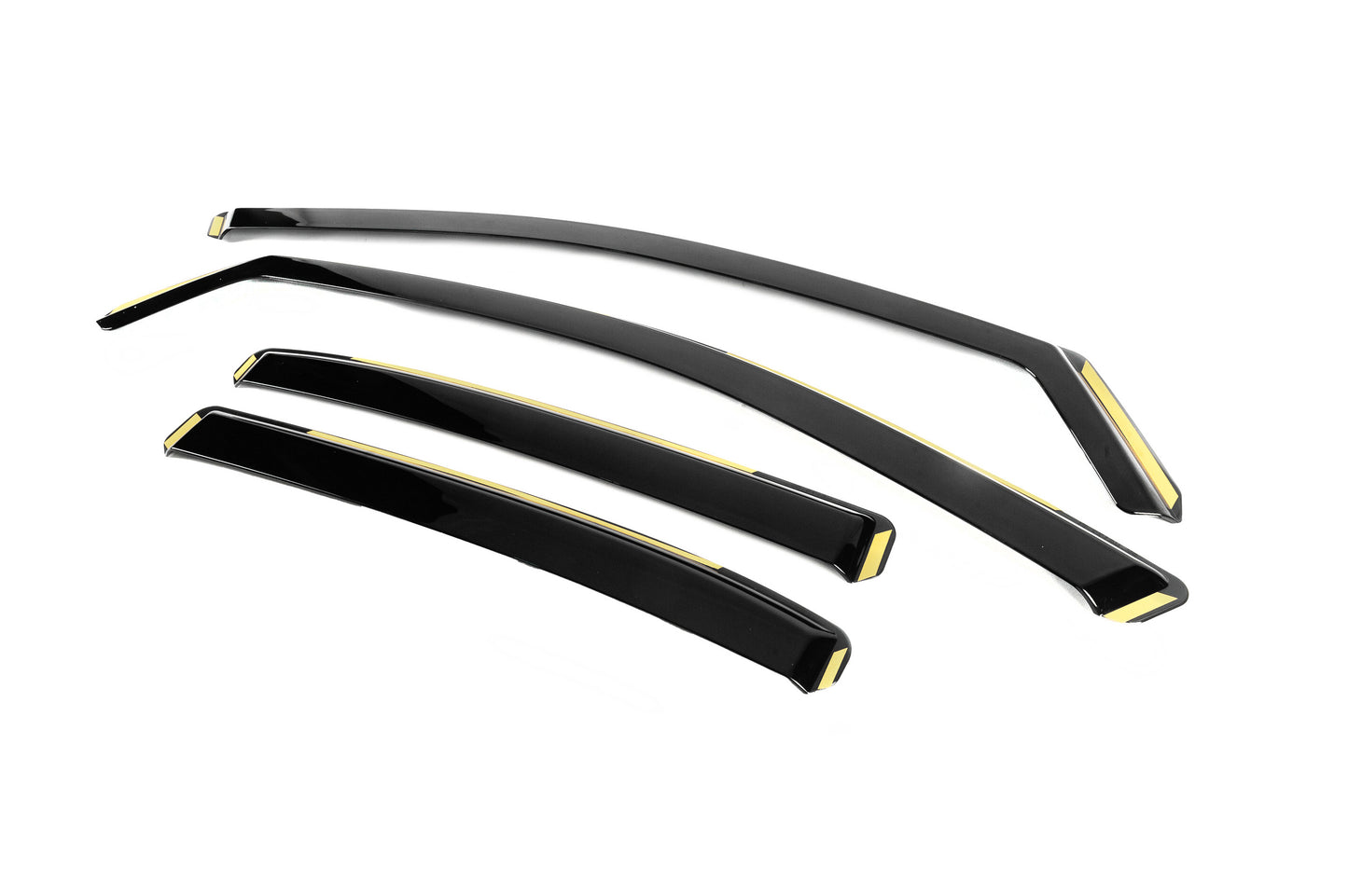 In-Channel Wind Deflectors Niken Luxury (SD, 4 pcs) for Skoda Octavia IV A8 2020- - image 2