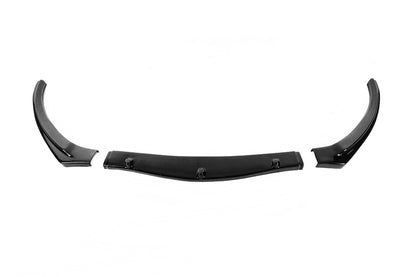 Front Lip Spoiler DPT (ABS, Gloss Black, 3pcs) for Alfa Romeo Giulietta 2010-2020 - image 2