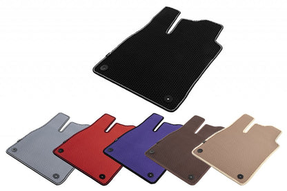 Rubber Floor Mats Carsuit (Black) for Mitsubishi Outlander 2001-2006 - image 2