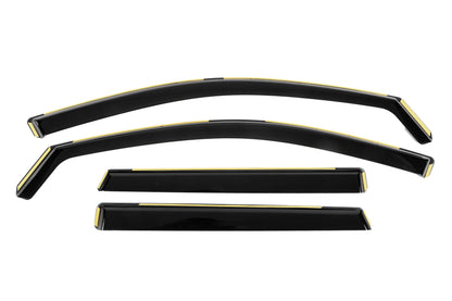 In-Channel Wind Deflectors Niken Luxury (2021-, 4 pcs) for Skoda Karoq 2018- - image 1