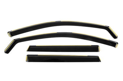 In-Channel Wind Deflectors Niken Luxury (2021-, 4 pcs) for Skoda Karoq 2018- - image 1