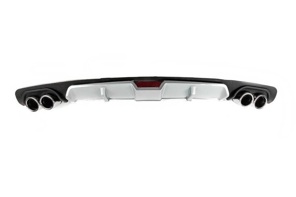 Universal rear diffuser DPT V-6 (gray+black gloss) - image 3