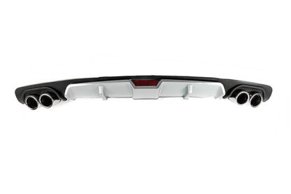 Universal rear diffuser DPT V-6 (gray+black gloss) - image 3