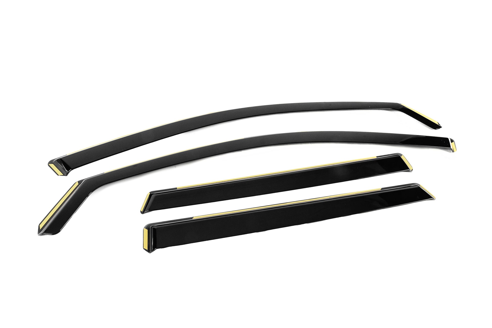 In-Channel Wind Deflectors Niken Luxury (2021-, 4 pcs) for Skoda Karoq 2018- - image 3