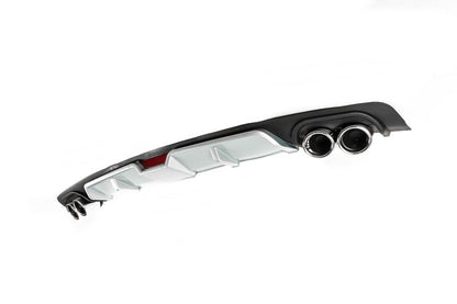 Universal rear diffuser DPT V-6 (gray+black gloss) - image 6