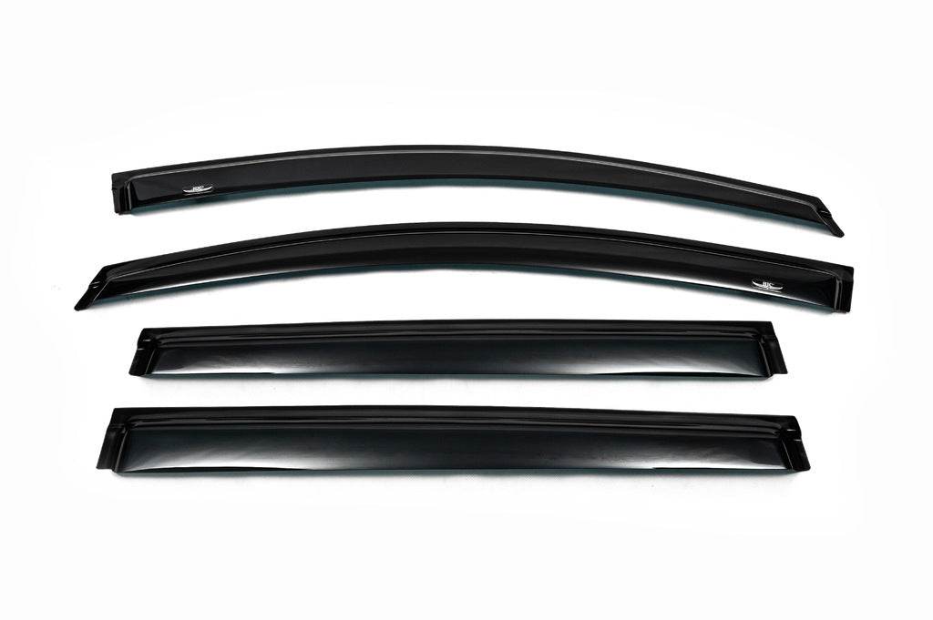 Deflectors (4-piece, HIC) for Nissan Leaf 2010-2017 - Reelken Auto