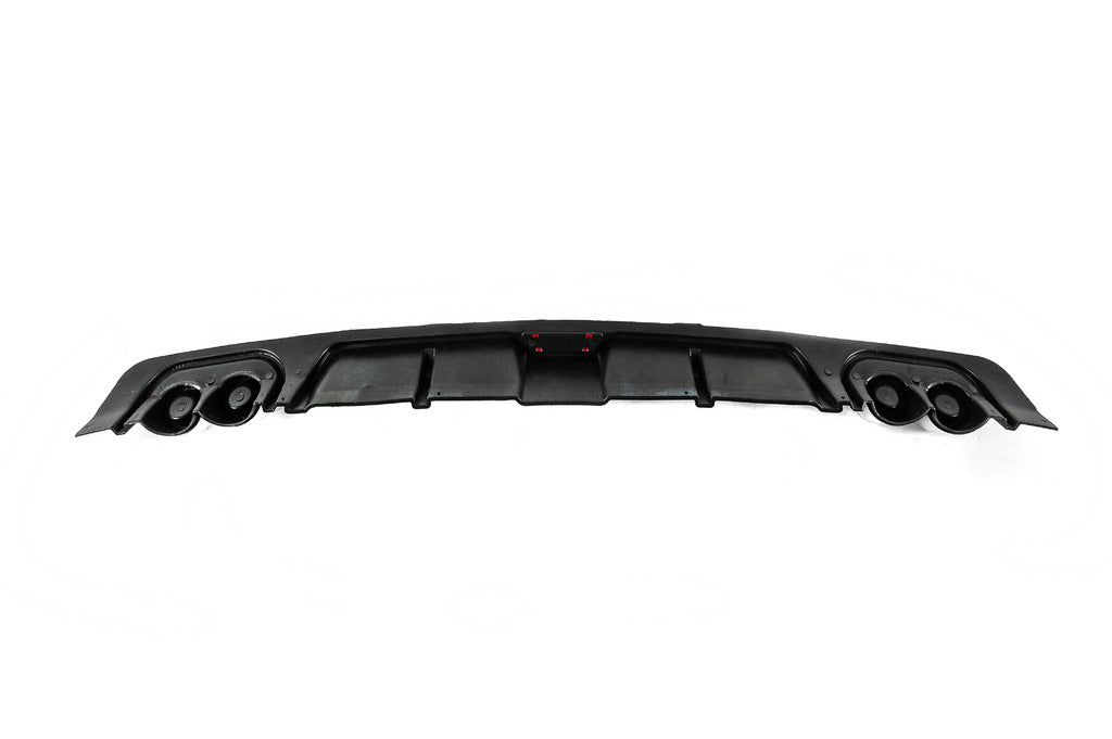 Universal rear diffuser DPT V-6 (gray+black gloss) - image 7