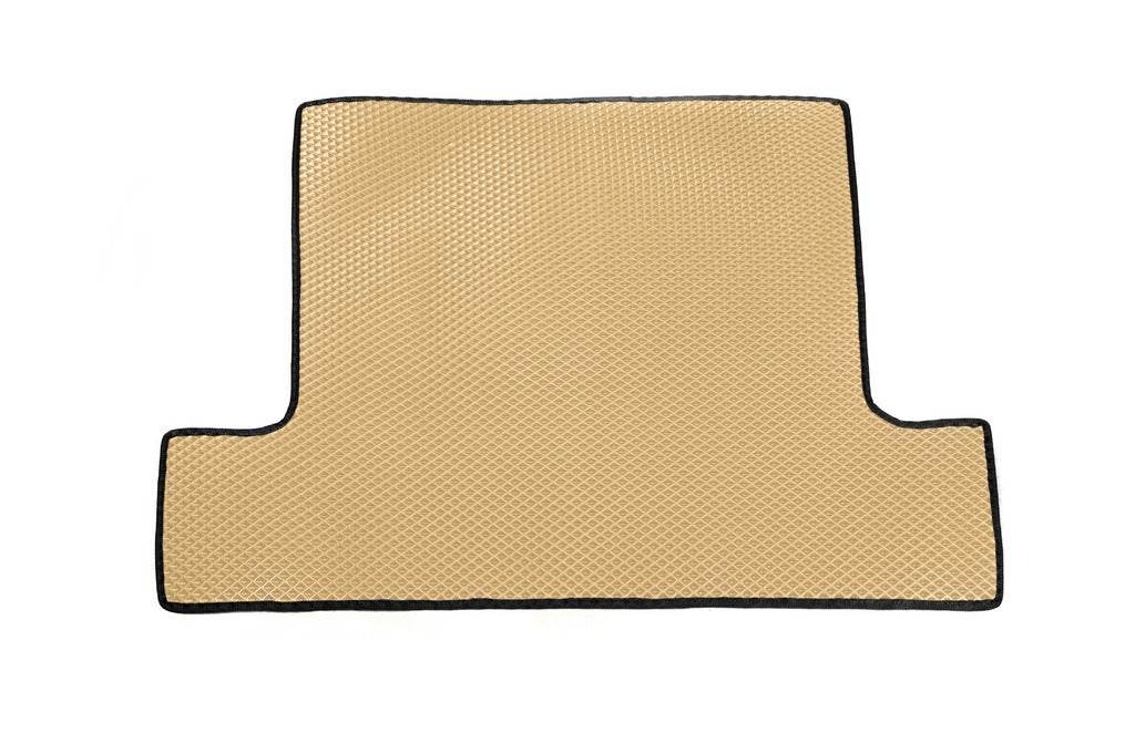 Trunk mat (EVA, Beige) for Chrysler Voyager 2001-2007 - Reelken Auto