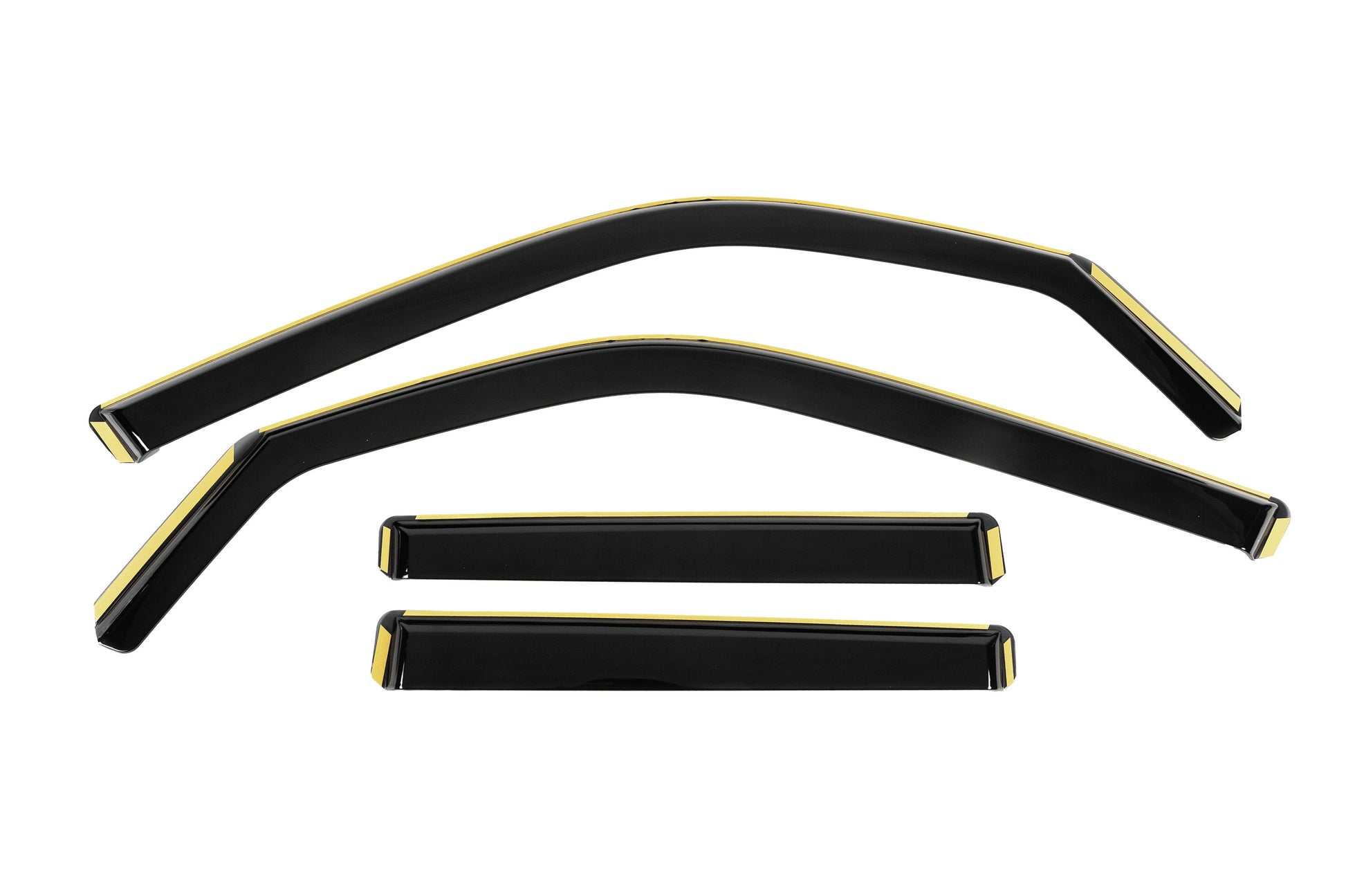 In-Channel Wind Deflectors Niken Luxury (4 pcs) for Mercedes GLK сlass X204 2008-2015 - image 1