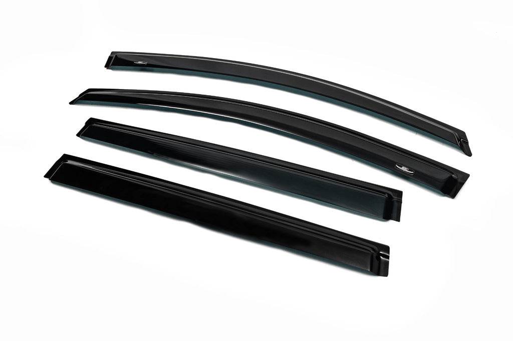 Deflectors (4-piece, HIC) for Nissan Leaf 2010-2017 - Reelken Auto