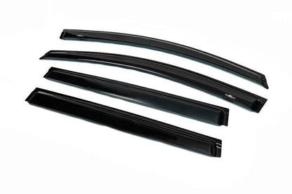 Deflectors (4-piece, HIC) for Nissan Leaf 2010-2017 - Reelken Auto
