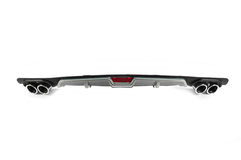 Universal rear diffuser DPT V-6 (gray+black gloss) - image 8