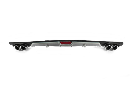 Universal rear diffuser DPT V-6 (gray+black gloss) - image 8
