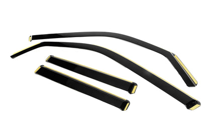 In-Channel Wind Deflectors Niken Luxury (4 pcs) for Mercedes GLK сlass X204 2008-2015 - image 2