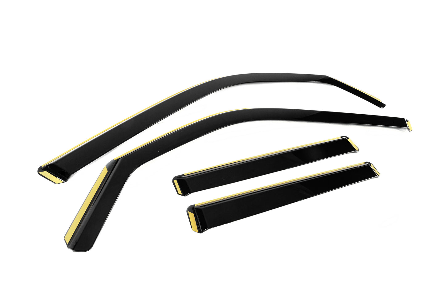 In-Channel Wind Deflectors Niken Luxury (4 pcs) for Mercedes GLK сlass X204 2008-2015 - image 3
