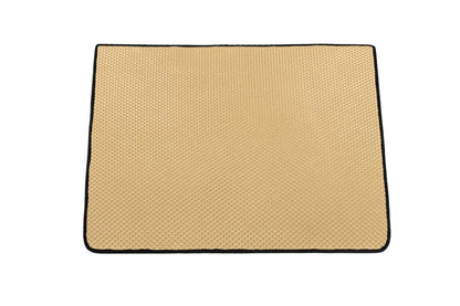 Trunk mat (EVA, beige) for Toyota FJ Cruiser - Reelken Auto