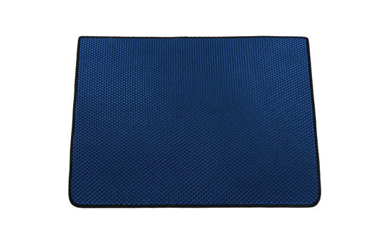 Trunk mat (EVA, blue) for Toyota FJ Cruiser - Reelken Auto