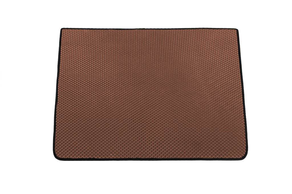 Trunk mat (EVA, brown) for Toyota FJ Cruiser - Reelken Auto