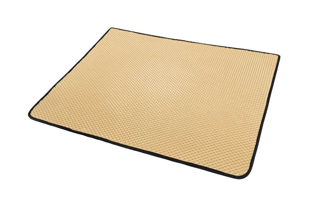 Trunk mat (EVA, beige) for Toyota FJ Cruiser - Reelken Auto