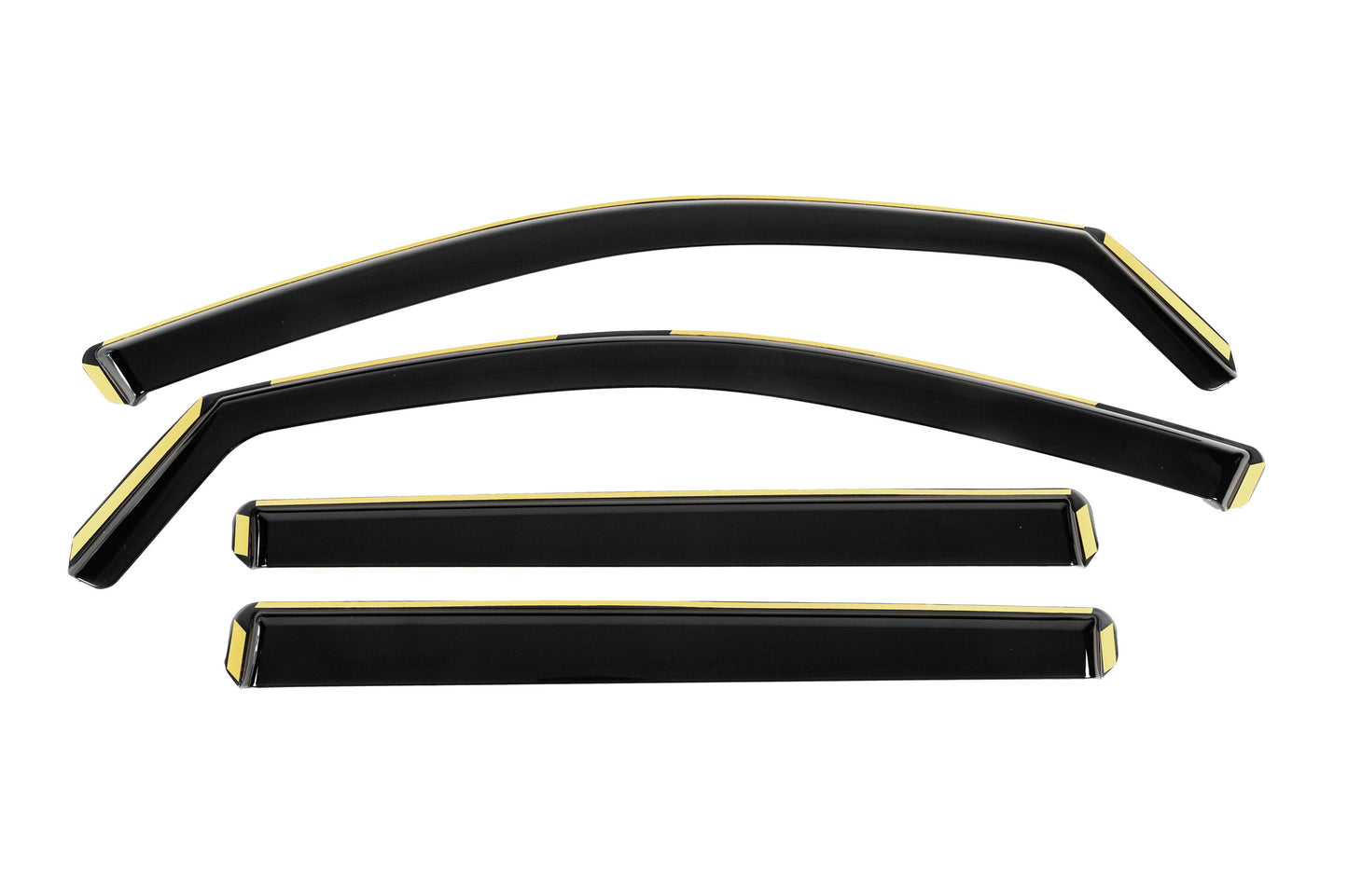 In-Channel Wind Deflectors Niken Luxury (4 pcs) for Skoda Kodiaq 2023- - image 1