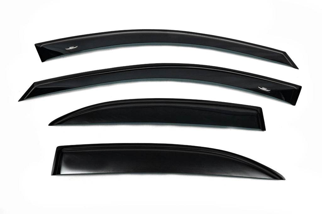 Deflectors (4-piece, HIC) for Kia Sorento I BL 2002-2009 - Reelken Auto