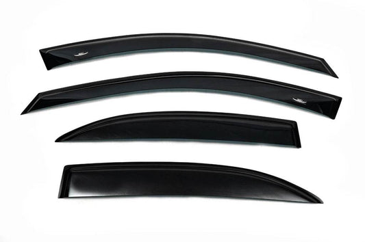 Deflectors (4-piece, HIC) for Kia Sorento I BL 2002-2009 - Reelken Auto