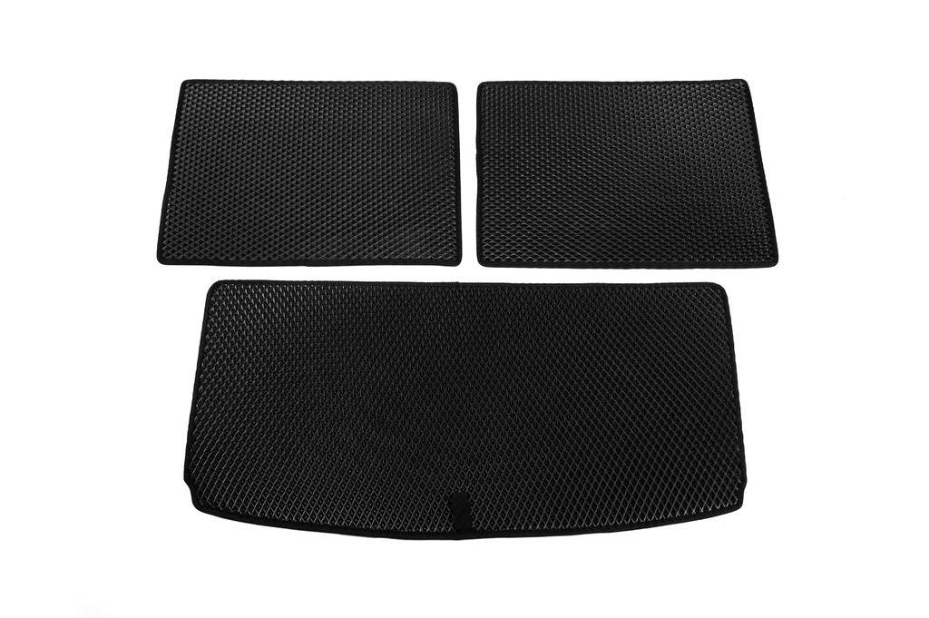 Trunk mat (EVA, black) for Volkswagen ID.6 - Reelken Auto