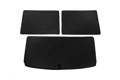 Trunk mat (EVA, black) for Volkswagen ID.6 - Reelken Auto