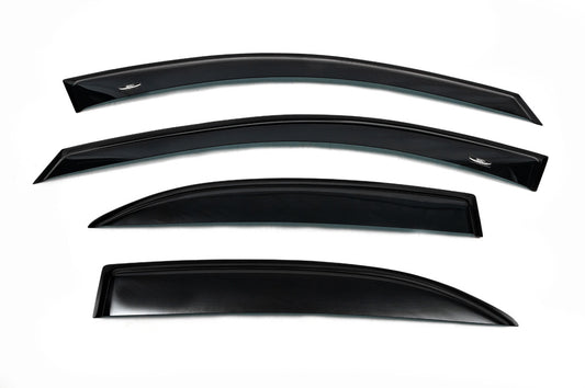 Window Deflectors (4 pcs, HIC) for Kia Sorento I BL 2002-2009 - image 1