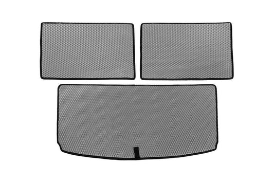 Trunk mat (EVA, Gray) for Volkswagen ID.6 - Reelken Auto