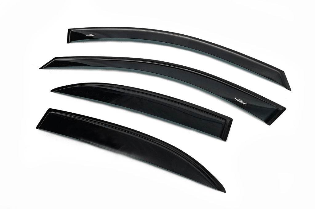 Deflectors (4-piece, HIC) for Kia Sorento I BL 2002-2009 - Reelken Auto