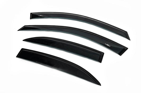 Deflectors (4-piece, HIC) for Kia Sorento I BL 2002-2009 - Reelken Auto