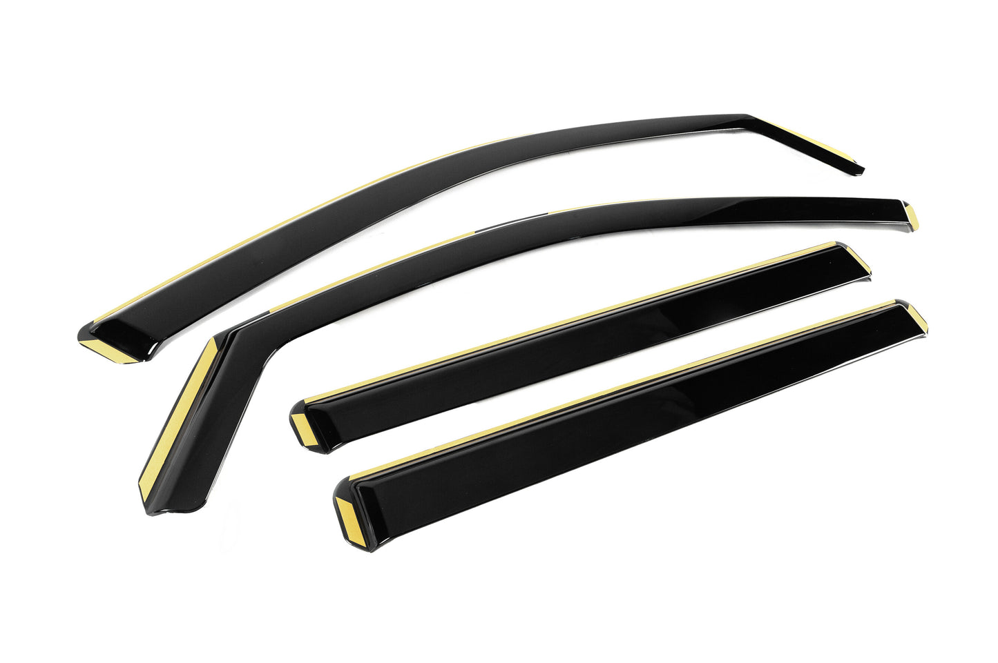 In-Channel Wind Deflectors Niken Luxury (4 pcs) for Skoda Kodiaq 2023- - image 3