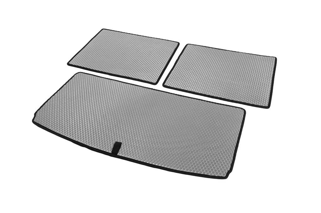 Trunk mat (EVA, Gray) for Volkswagen ID.6 - Reelken Auto