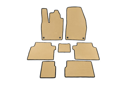 EVA Floor Mats (Beige) for Volkswagen ID.6 2021- - image 1