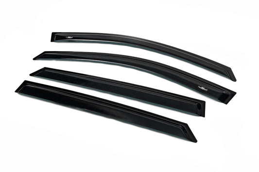 Window Deflectors 2006-2013 (4 pcs, HIC) for Kia Carens 1999-2012 - image 2