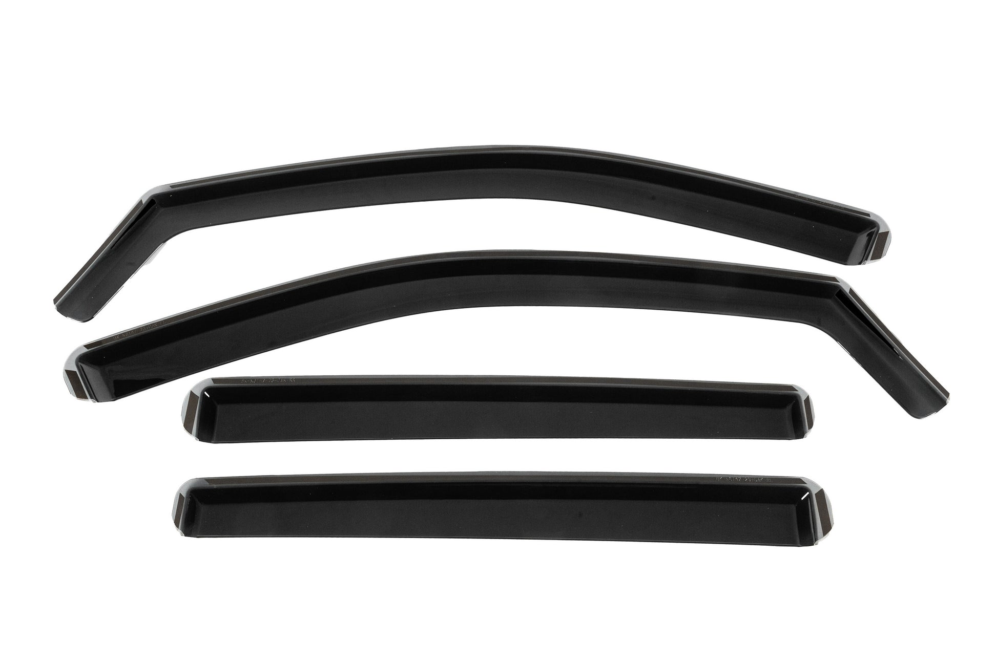 In-Channel Wind Deflectors Niken Luxury (4 pcs) for Volkswagen Amarok 2022- - image 4