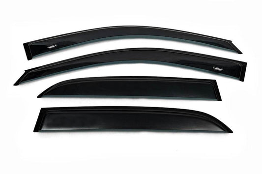 Deflectors (4-piece, HIC) for Kia Sportage 2004-2010 - Reelken Auto