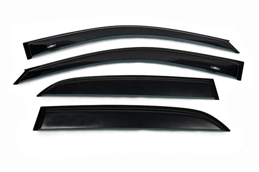 Window Deflectors (4 pcs, HIC) for Kia Sportage 2004-2010 - image 1