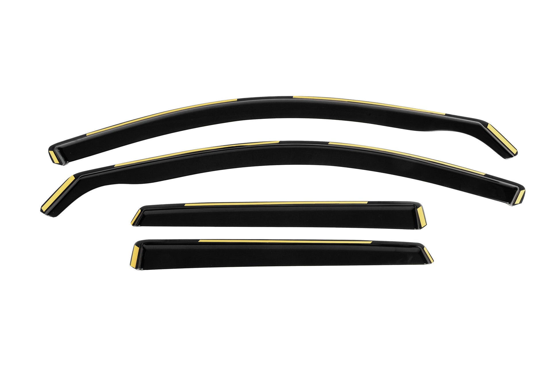 In-Channel Window Deflectors Niken Luxury (Sportback, 4 pcs) for Audi A3 2012-2020 - image 1