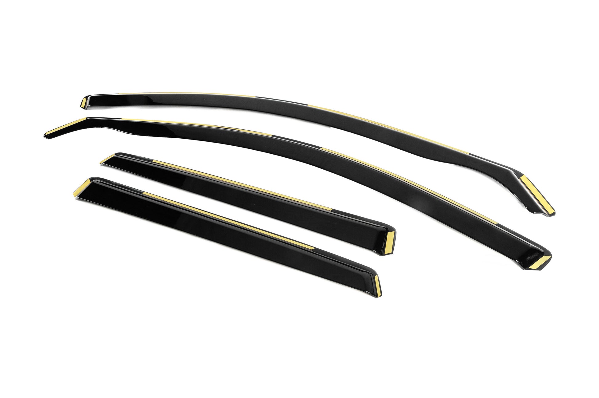 In-Channel Window Deflectors Niken Luxury (Sportback, 4 pcs) for Audi A3 2012-2020 - image 2