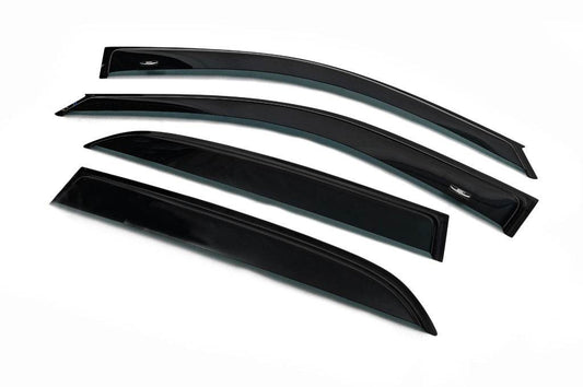 Deflectors (4-piece, HIC) for Kia Sportage 2004-2010 - Reelken Auto