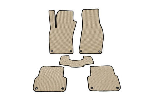 EVA mats (beige, SD) for Audi A6 C6 2004-2011 - Reelken Auto