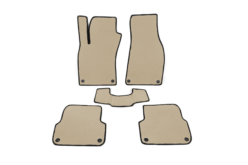 EVA floor mats (beige, sedan) for Audi A6 C6 2004-2011 - image 2